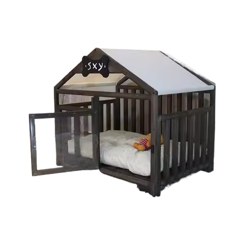 モダンで豪華な室内犬小屋、カスタマイズ可能な木製デザイン、リ - Sustainable Living House Designs のレビューと価格
